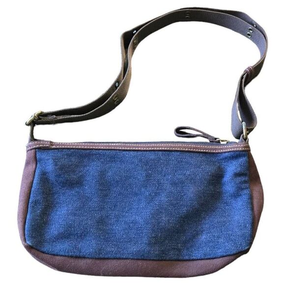 Nine West Denim Y2K Brown Shoulder Bag Shoulder Bag 2000 - Picture 4 of 9